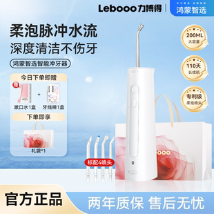 水牙线正畸专用洗牙齿清洁 鸿蒙智选力博得冲牙器家用洗牙器便携式