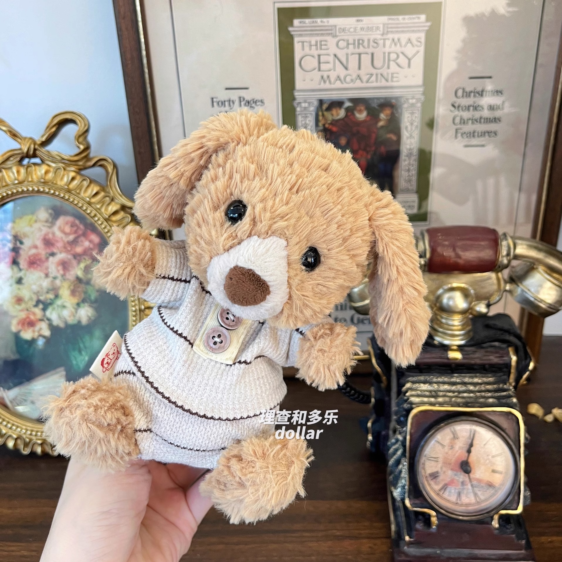 Yummy小狗衣服Jellycat巴塞罗熊衣服16cm玩偶娃衣学院风情侣套装