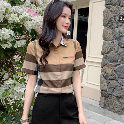 高端大牌格子格纹职业装团队制服