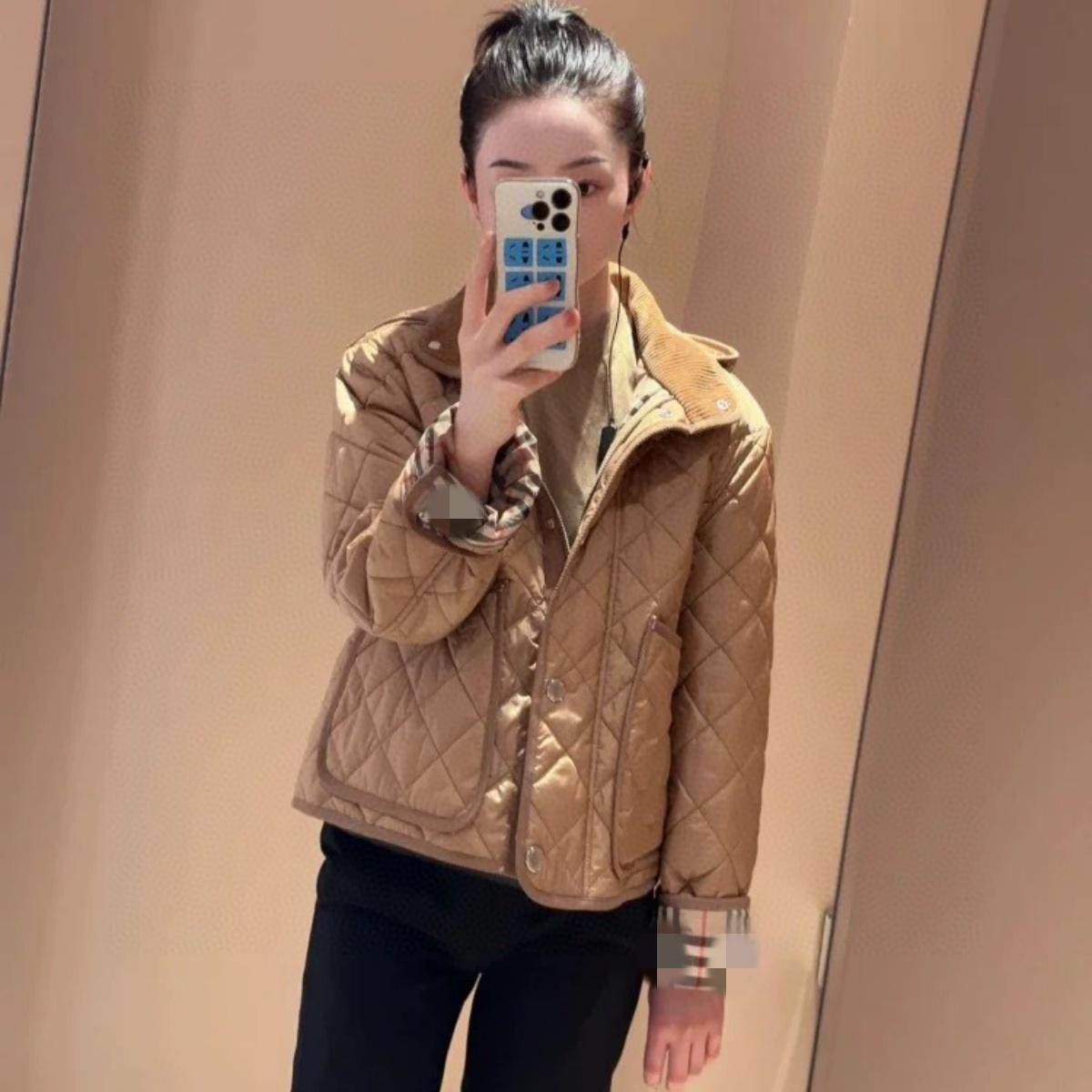 欧美高端女薄款羽绒服BIABETTY英伦专柜正品奢侈品质大牌棉服棉袄