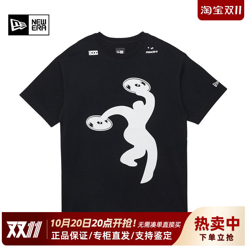 NewEra纽亦华联名潮纯棉短袖T恤