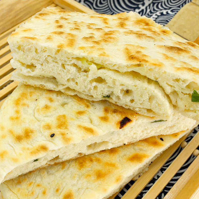 山东发面饼千层饼大饼葱油饼特产主食早餐北方面食火烧锅饼手抓饼
