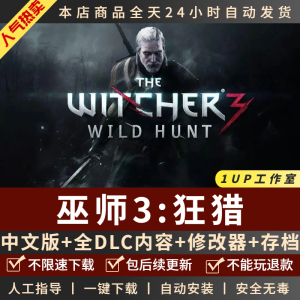 巫师3狂猎次世代 中文全DLC送修改器 存档免steam PC电脑单机游戏