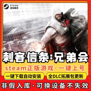 刺客信条兄弟会Steam租号全DLC帐号出租steam离线上号器不限时