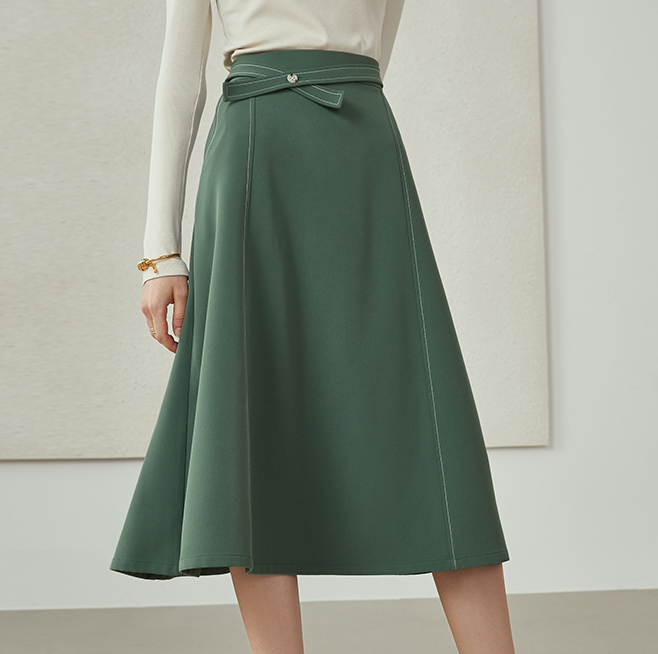 1738丹丹纸样服装1:1裁剪图纸打版diy半身裙伞裙半橡筋