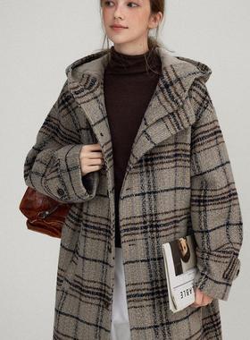 2146视频教程丹丹纸样服装1：1裁剪图纸打版DIY连帽大衣纸样