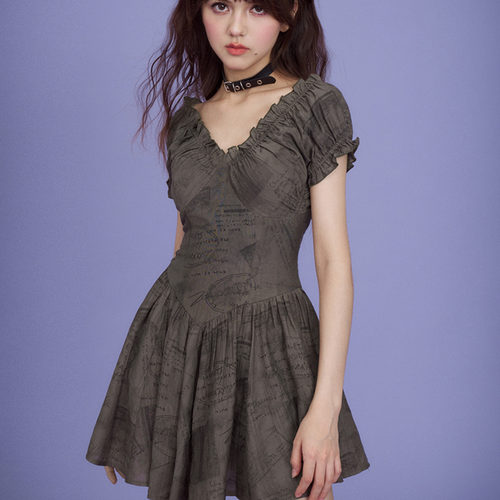 2260视频教程丹丹纸样连衣裙纸样