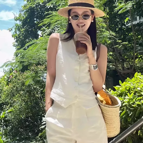 2023视频教程丹丹纸样马甲短裤