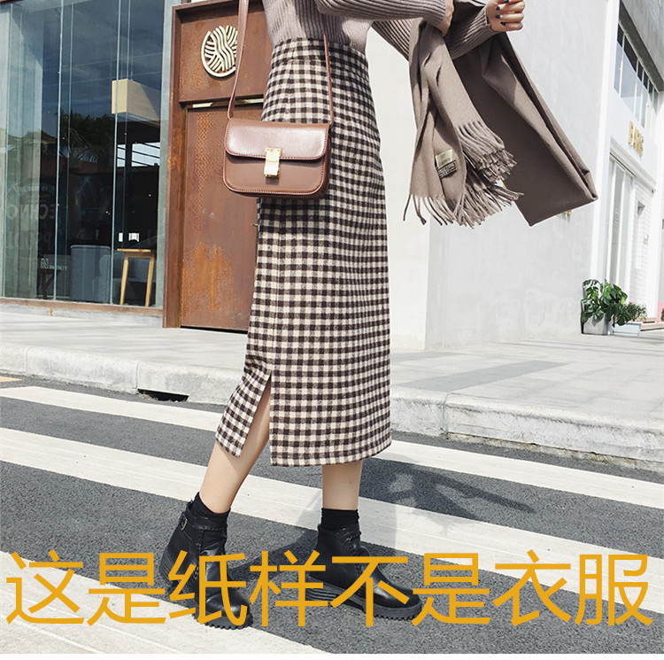 1013丹丹纸样服装1：1裁剪图纸打版秋冬A字裙中长裙呢料,个性定制/设计服务/DIY,潮服定制/加工,淘宝优惠券,粉丝福利购,淘宝优惠卷