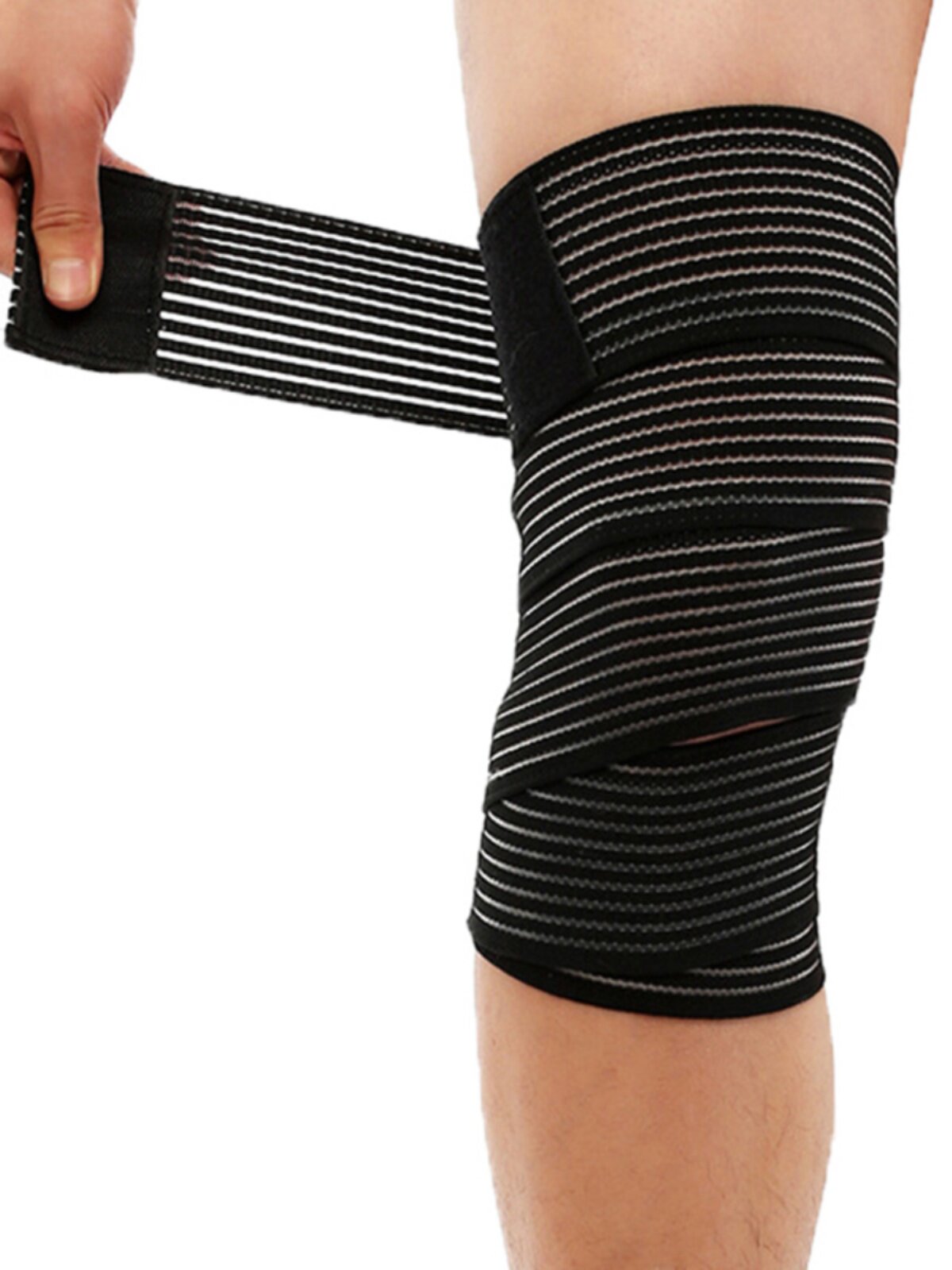 静脉曲张绑腿带高压力弹力绷带自粘护膝护肘护踝护腕护手绑带运动