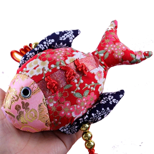 2026年中国结鱼串挂件新年客厅门挂饰春节日布置装饰用品年年有鱼