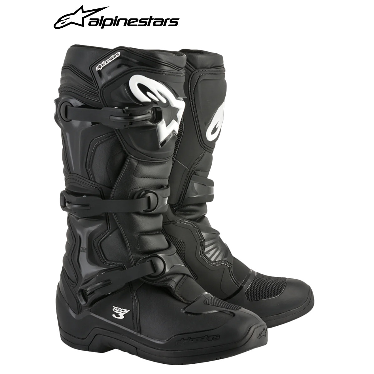 a星alpinestars摩托车越野靴TECH 3拉力靴防摔长靴机车靴男t3场地