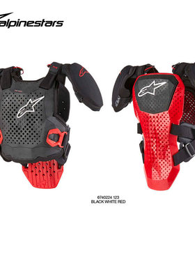 2025款A星儿童越野护甲衣Alpinestars小孩摩托车防摔衣平衡车护具