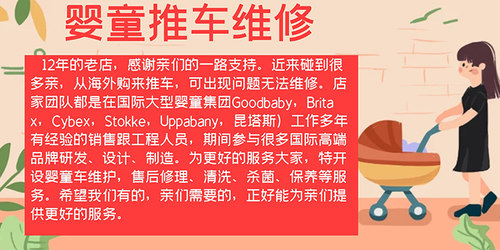 高端婴儿车Cybex ，Stokke， Uppabany  easywalker维修 修理配件