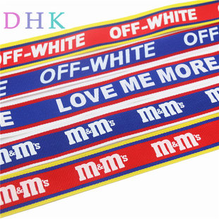 3cm织带英文字母装饰带子卫衣抽绳帽带裤头绳子diy手工辅料