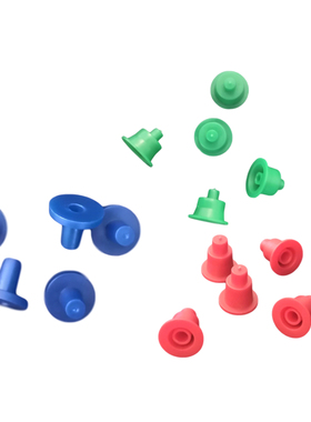 上盖塑料接头 固相萃取柱转接头SPE小柱连接头PP堵头1 3 6 12mL