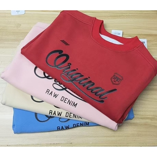 3054儿童冬季加绒休闲百搭卫衣