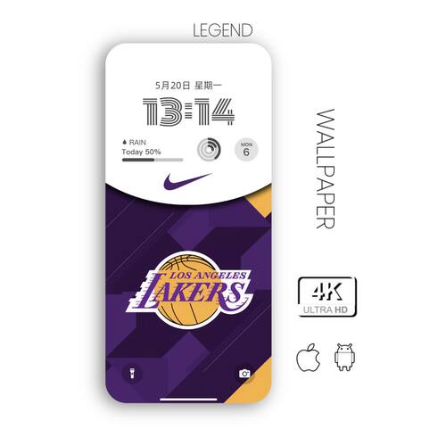 手机壁纸篮球壁纸|NBA湖人队092