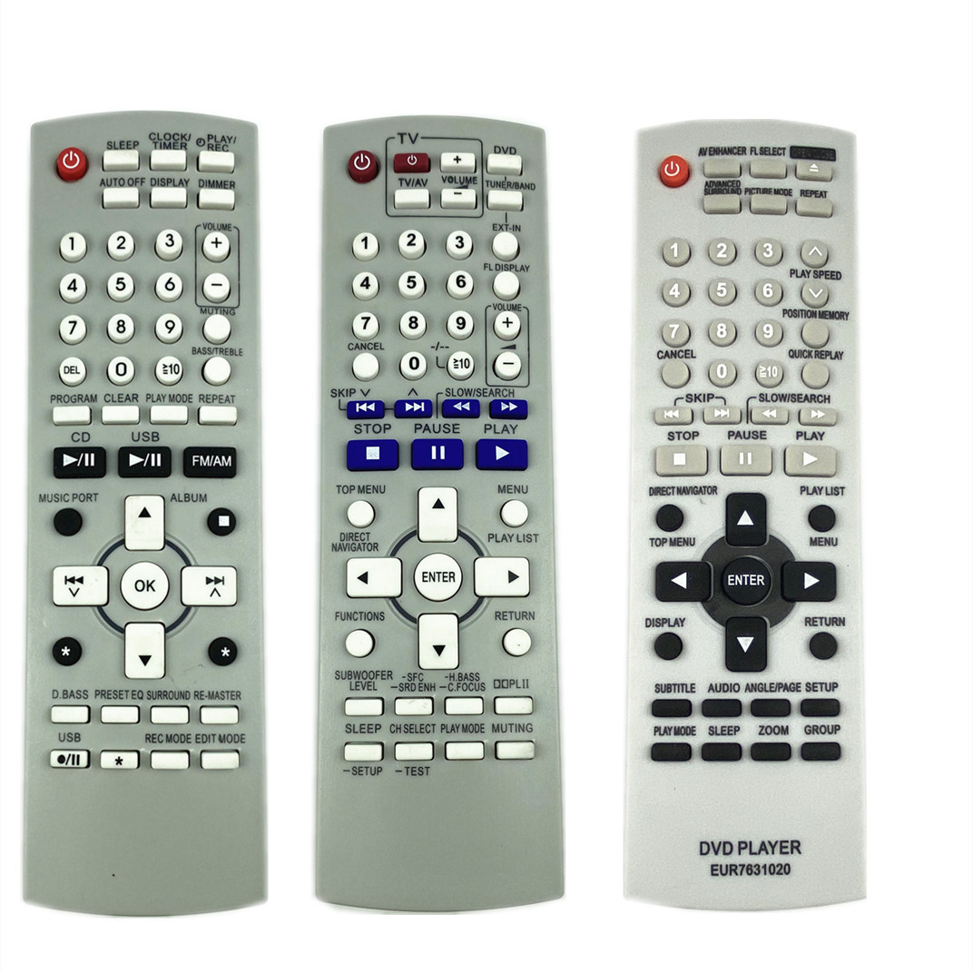 适用松下DVD组合音响遥控器N2QAYZ000002 N2QAYB000258 EUR763102