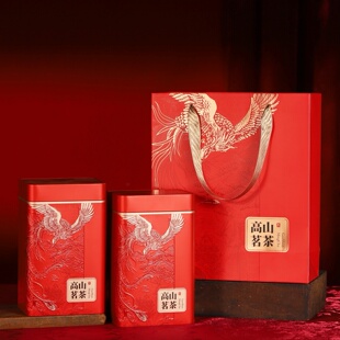 凤凰单枞丛鸭屎蜜兰香茶叶包装通用密封精致两马口铁一斤空罐子