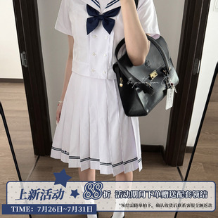 夏日和风铃 星芒中 原创JK制服 水手服短袖长袖日系学院风校供风