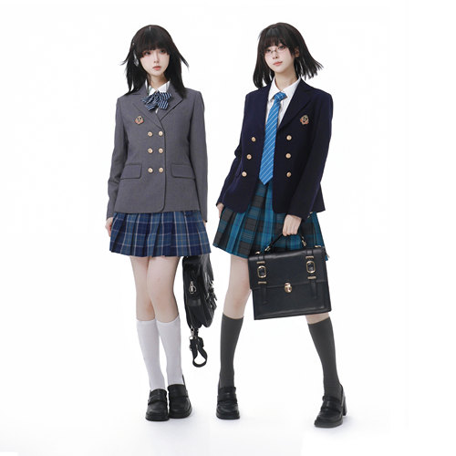 夏日和风铃双排扣JK制服西式