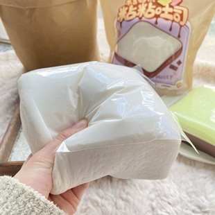 cs八宝方糕木吉粘粘吐司慢回弹解压发泄squishy捏捏乐玩具面包