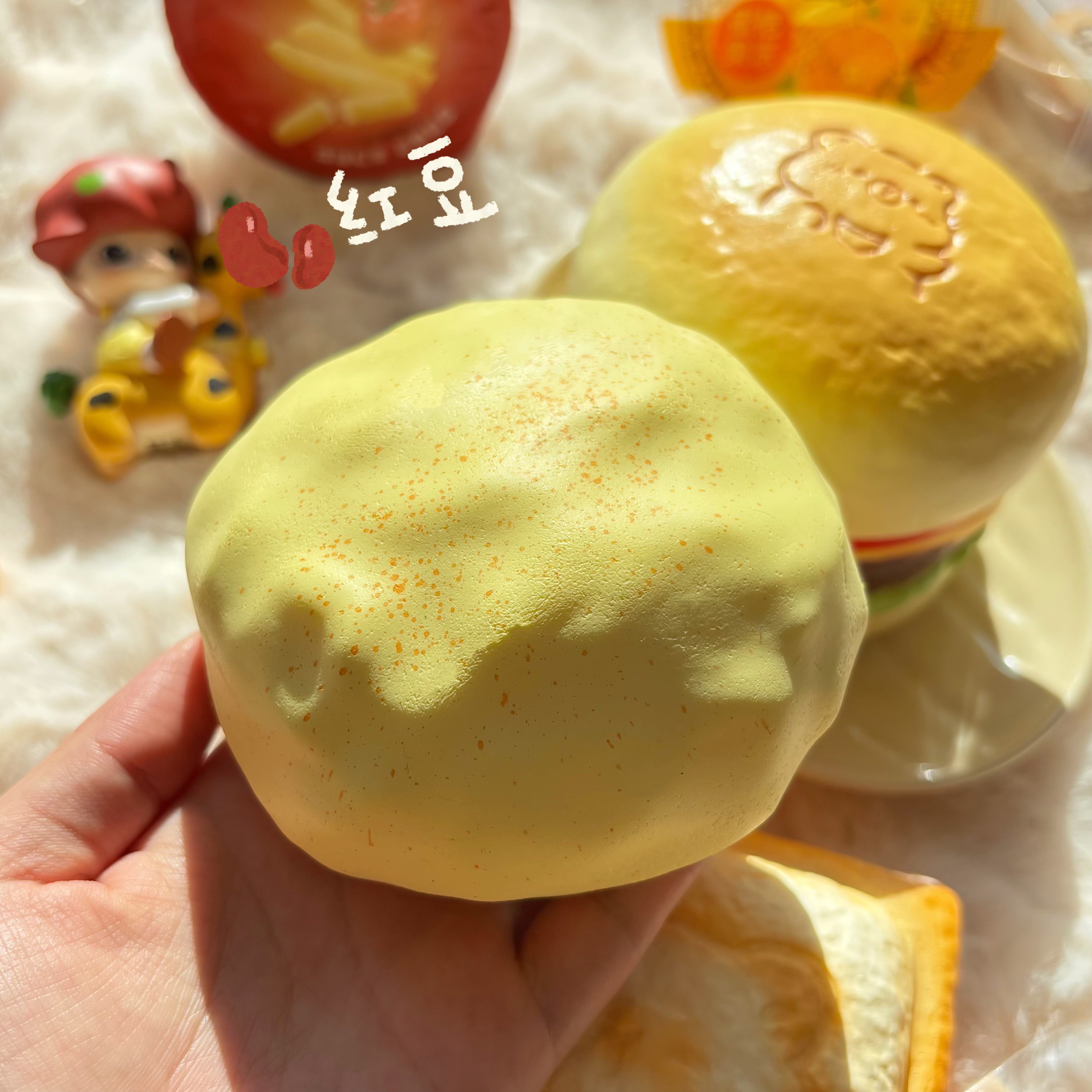 新款慢回弹木吉奶贝包子馒头解压发泄squishy捏捏乐玩具创意礼物