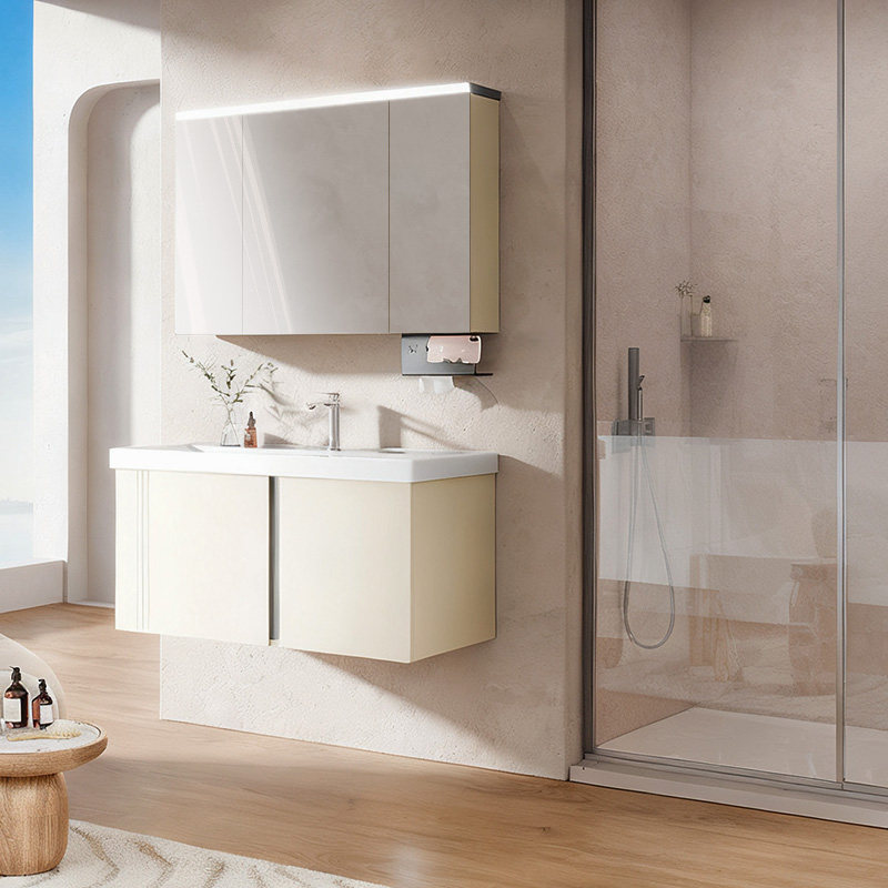 【好物体验专享】恒洁蜂窝铝浴室柜2504J