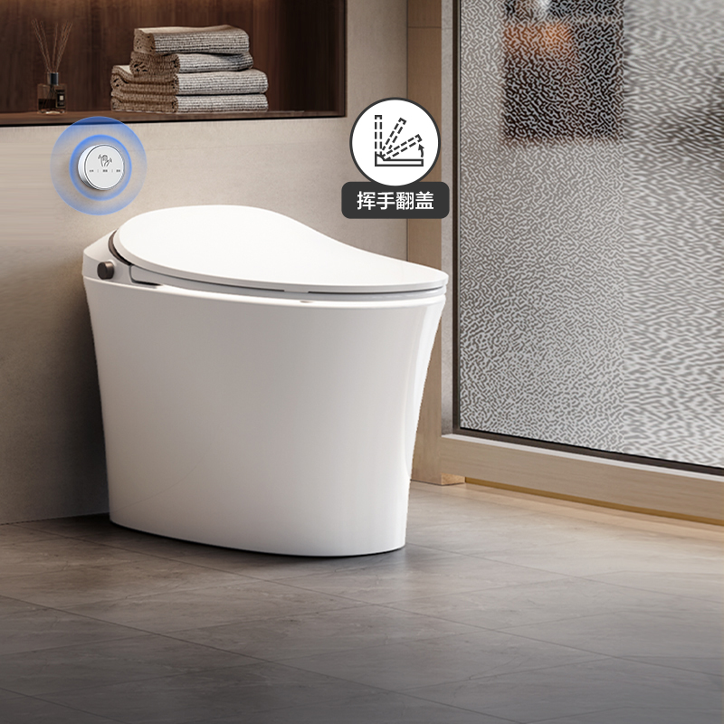 水箱零压劲冲高颜值智能马桶轻音