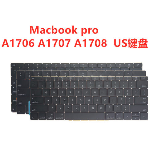 苹果笔记本A1534 A1706 A1707 A1708 A1989 A1990 A1932 键盘  US