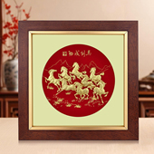 足金马到成功2026马年新年本命年礼品乔迁新居公司年会开业办公室