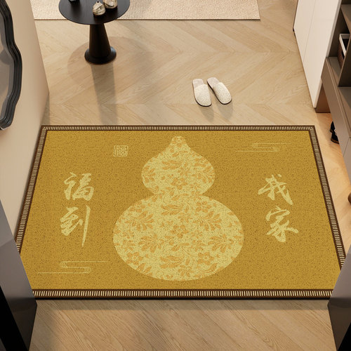 发财葫芦金色入户地垫
