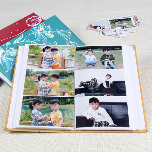 相册300张居家老旧照片过胶塑封