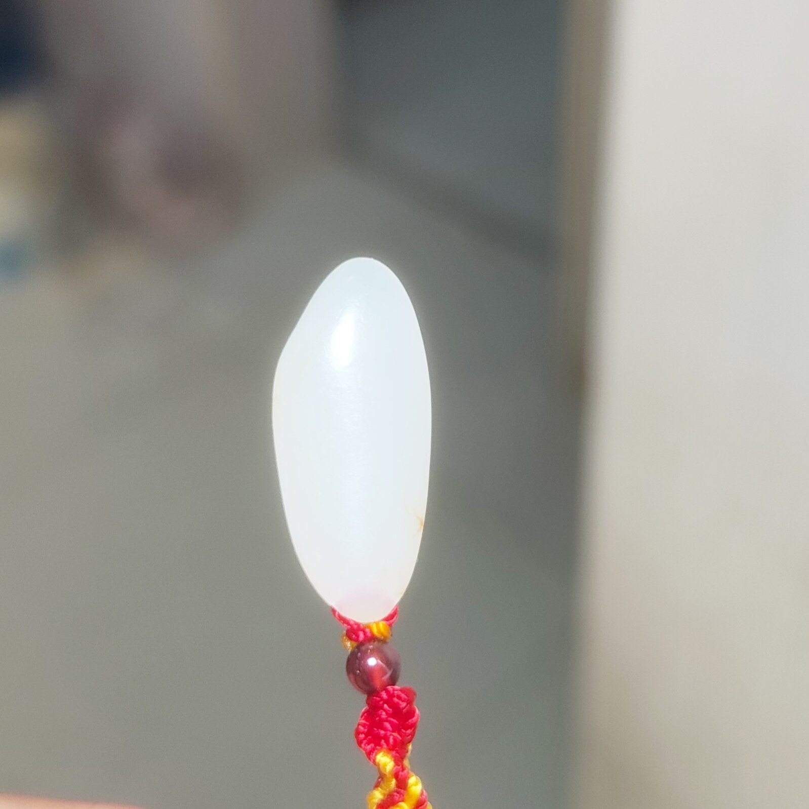 美石林玉器天然新疆和田玉籽料原籽小吊坠白玉标尺宝宝款玉坠保真
