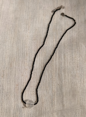 青岛饰品 OG Loc  天然水晶项链一物一拍介意瑕疵慎拍