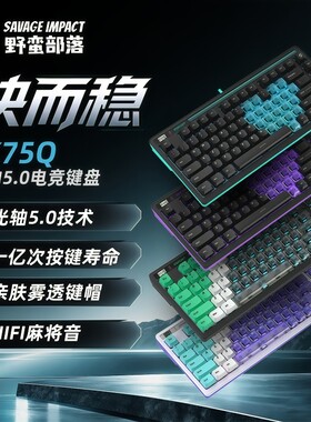 血手幽灵LK75Q野蛮部落LK75Q光轴