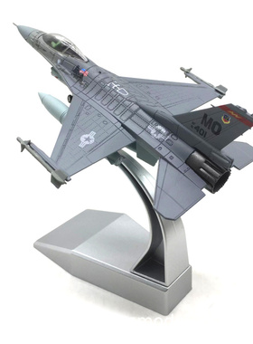 1:100Nsmodel美国F16C战隼喷气式战斗机仿真合金军事飞机模型成品