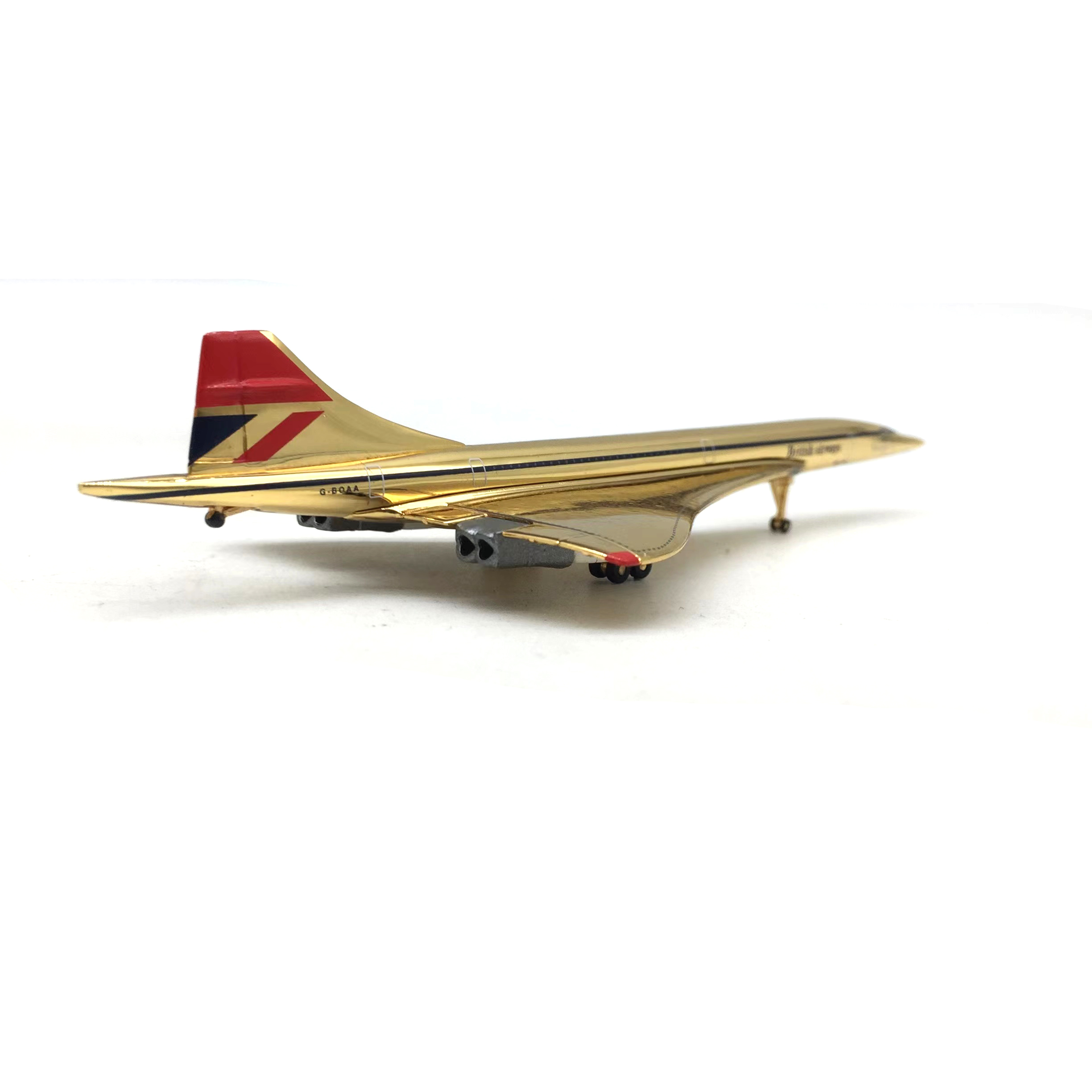 1:400Geminijets 协和Concorde 美国东方航空电铬限量版飞机模型