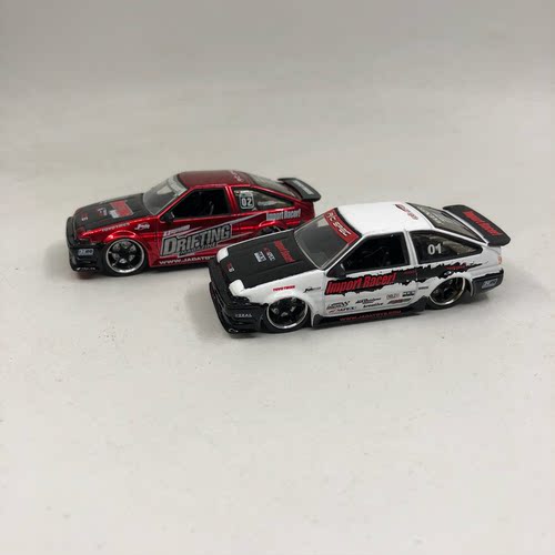 佳达丰田ae86赛车版仿真模型