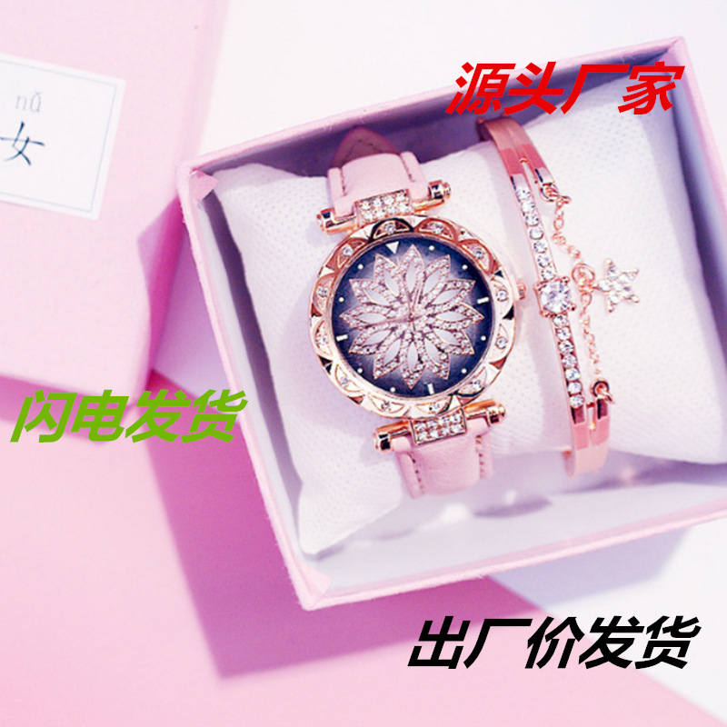 抖音网红番茄同款热销女士手表地摊礼品手链表ins风时尚石英表