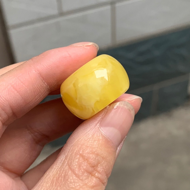 二代蜜蜡配珠墩子鼓珠饼子车轮珠顶住配珠大金刚星月菩提手串配饰