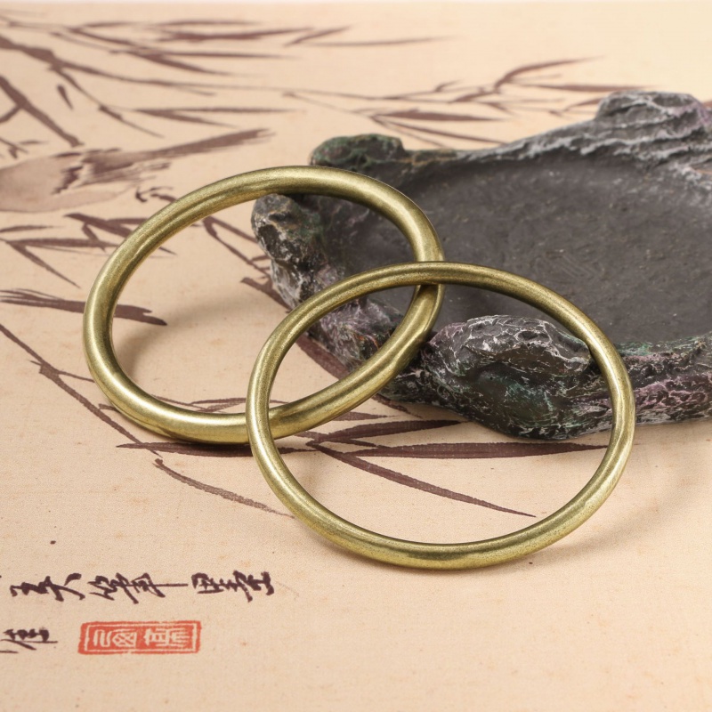 爆款时尚百搭手工黄铜传统古法手