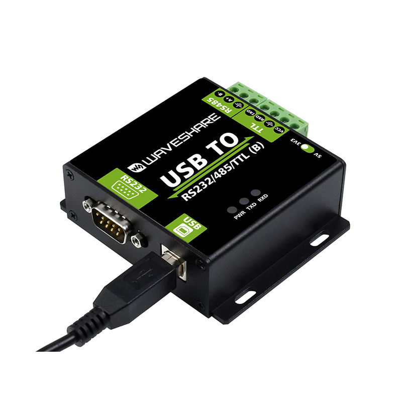 极速微雪USB转RSk232/RS485/TTL UART通信模块多串口双向 工业级