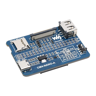 微雪 树莓派计算模块扩展板 Compute Module 4适用底板 带CSI接口