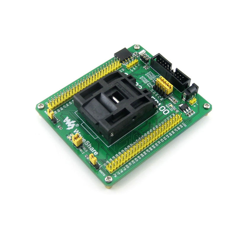 Waveshare STM32 编程座 测试座 烧录座 STM32F STM32L QFP100