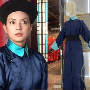 还珠格格小燕子同款古装清朝古代太监服饰服装j蓝色影视演出服