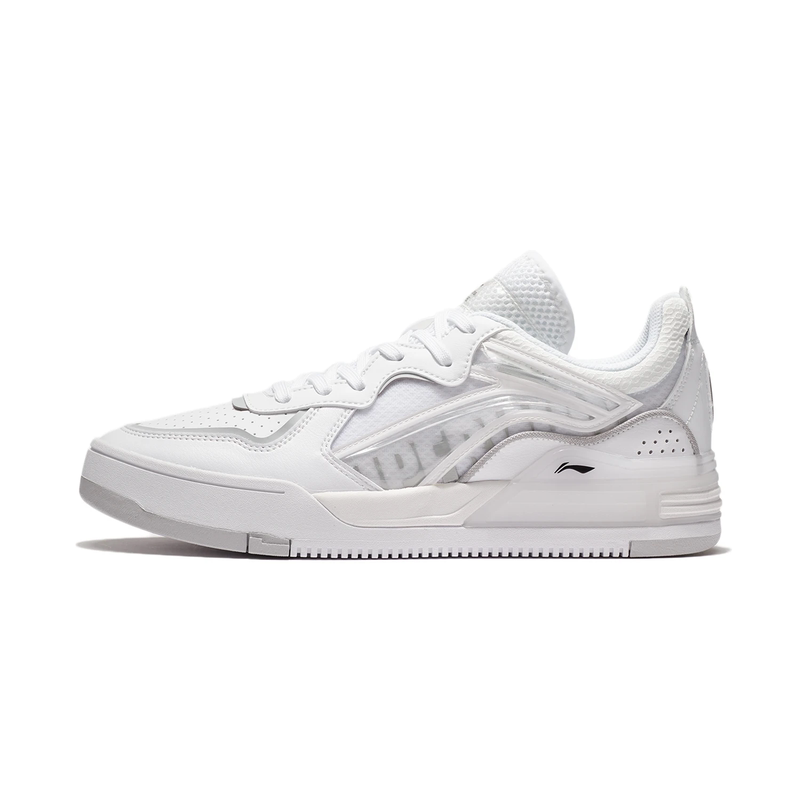 李宁2025春季新款休闲鞋惟吾V1板鞋pro系列低帮透气运动鞋AGCS029