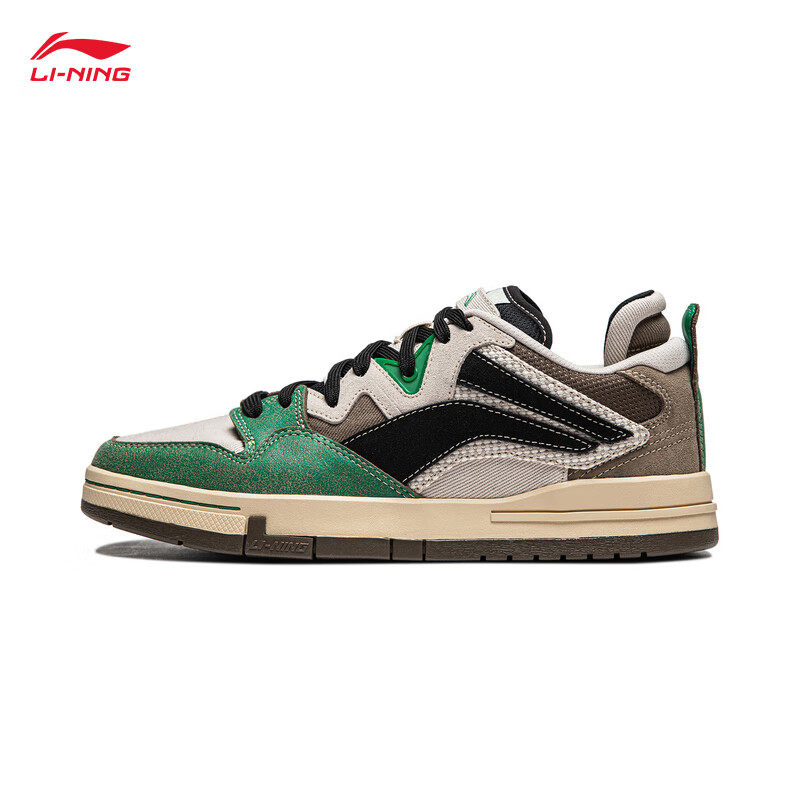 李宁惟吾PRO特别故事版板鞋男2025新款舒适软弹滑板文化鞋AECU025