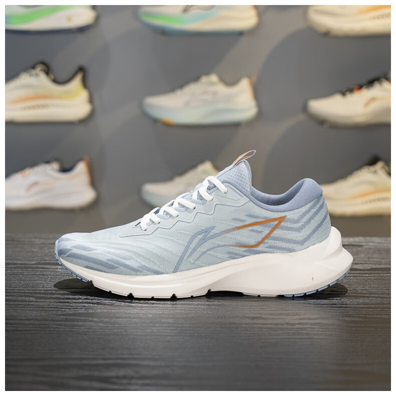 李宁跑步鞋男鞋25秋季新款云雀网面透气回弹休闲运动鞋ARSV137